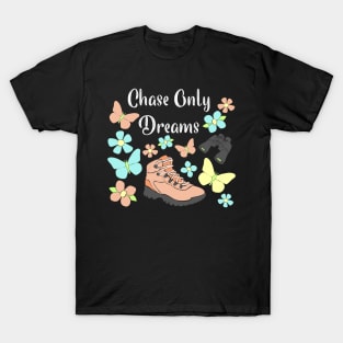 Chase Only Dreams Pretty Hiking Boot and Butterflies T-Shirt